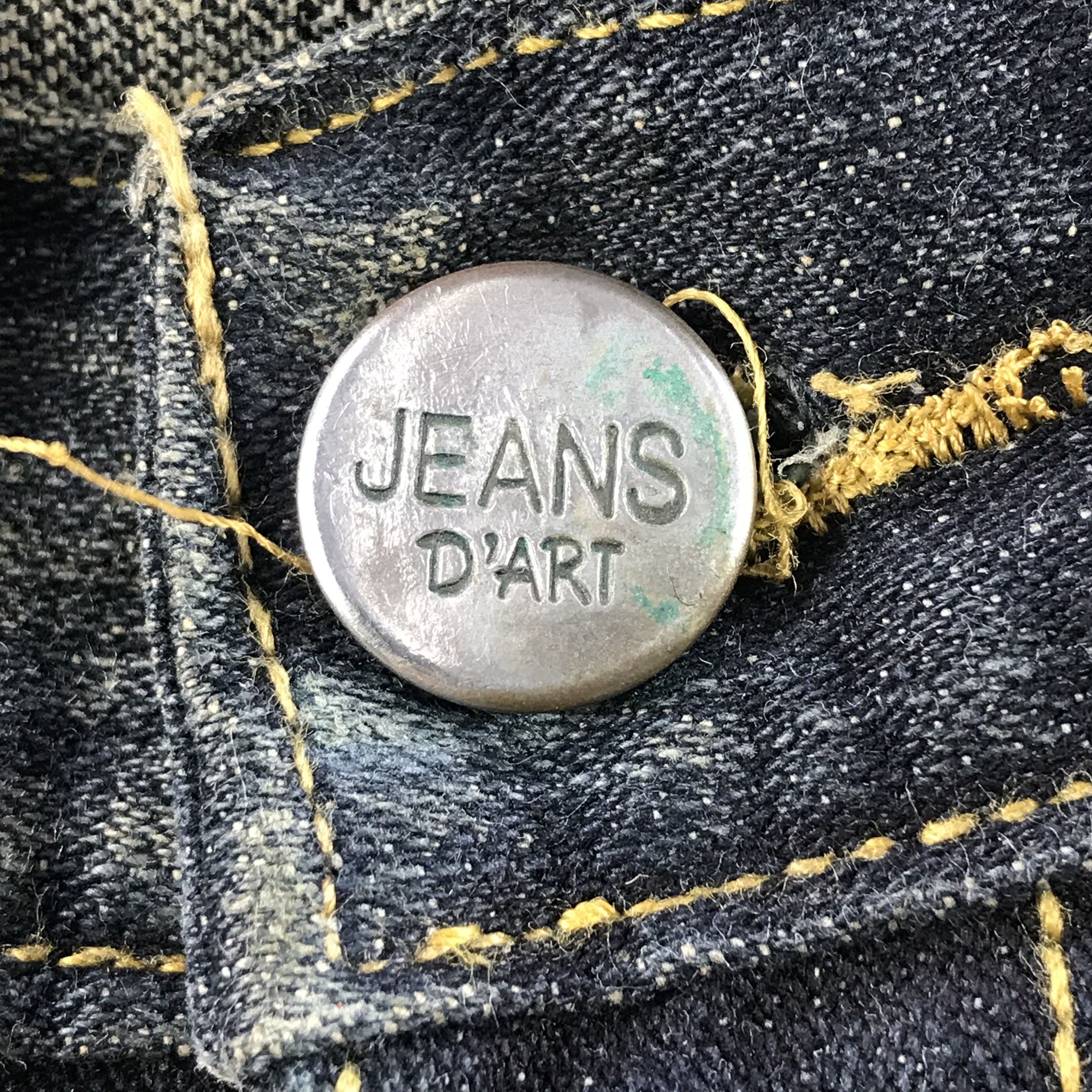 Japanese Brand Vintage Jeans De Art Cargo Jeans Multi Pocket Denim KJ3191 Size US 32 / EU 48 - 11 Thumbnail
