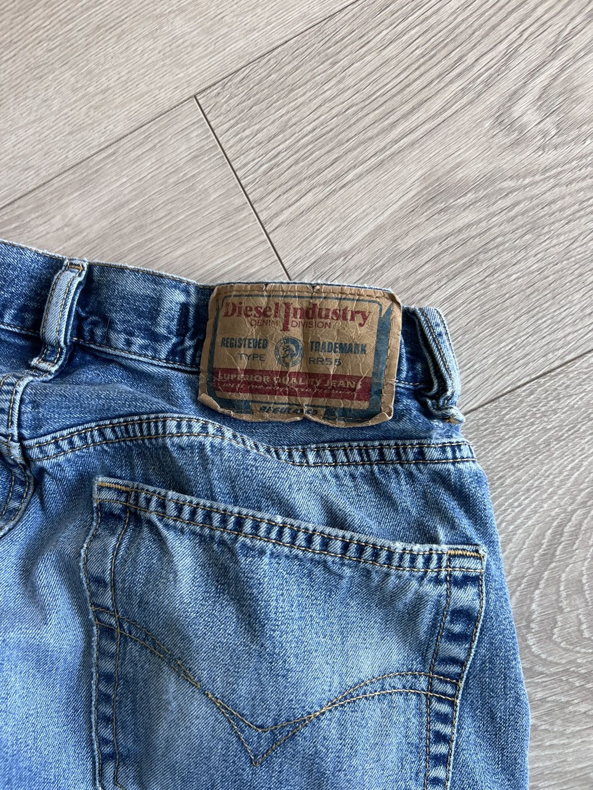 Diesel × Vintage Vintage Diesel Basic Denim Jeans Faded Worn 90s Y2K 2000s Size US 32 / EU 48 - 3 Thumbnail