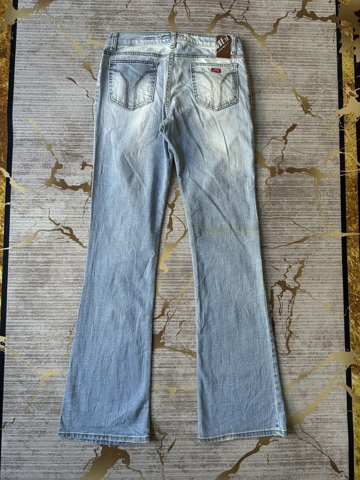 Miss Sixty FLARE Miss Sixty Faded Blue Jeans Size 28" / US 6 / IT 42 - 4 Thumbnail