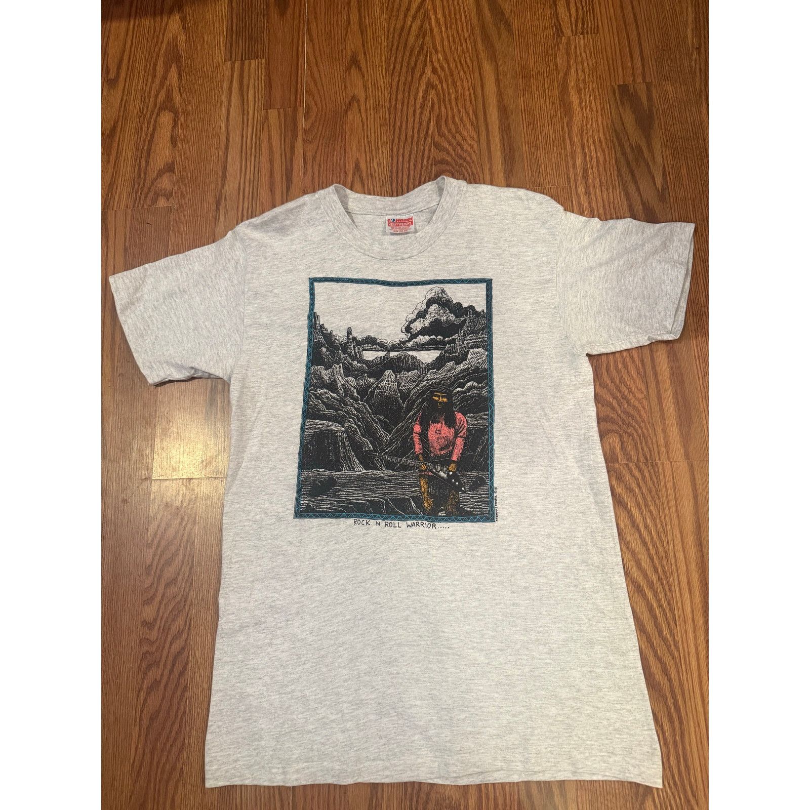 Hanes True vintage Rock N Roll Warrior Size US M / EU 48-50 / 2 - 1 Thumbnail