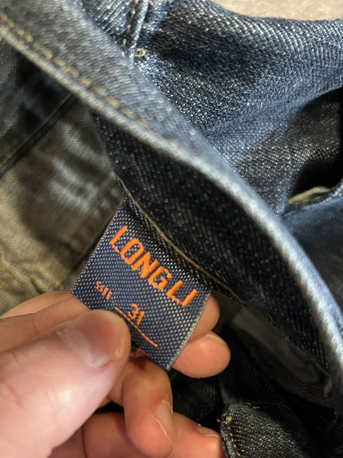 Vintage RARE Vintage Balenciaga Style Baggy Y2K Jean - Archive Avan Size US 31 - 9 Thumbnail