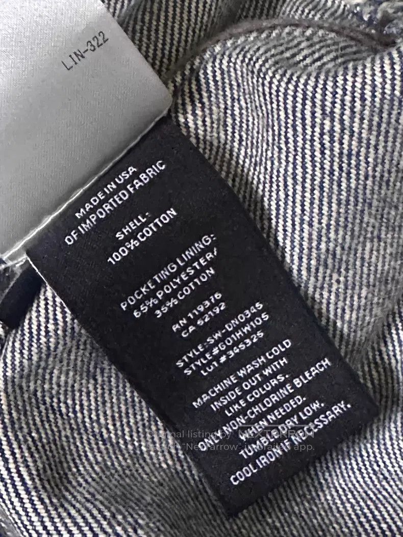 Helmut Lang Helmut Lang Denim Coat Jacket Size M / US 6-8 / IT 42-44 - 6 Thumbnail
