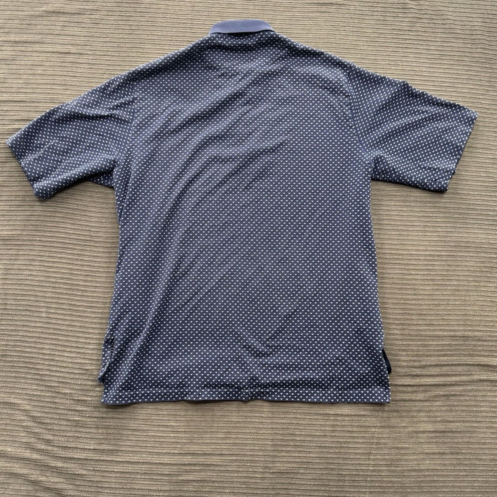 Ralph Lauren VINTAGE Polo Ralph Lauren Polo Shirt Men M Navy Polka Dot Heart Pattern Size US M / EU 48-50 / 2 - 2 Thumbnail