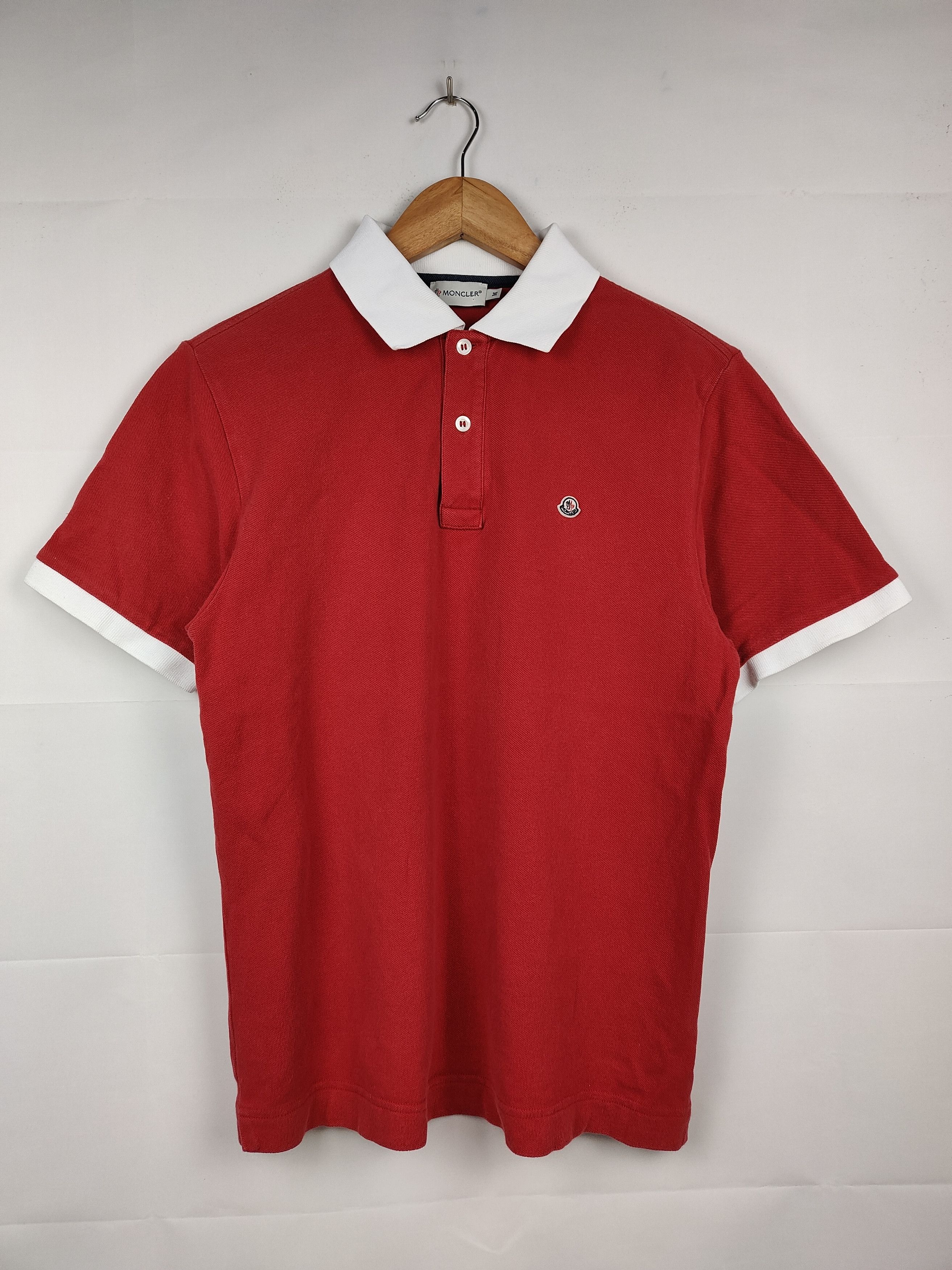 Moncler Moncler Polo Shirt Size US M / EU 48-50 / 2 - 1 Thumbnail