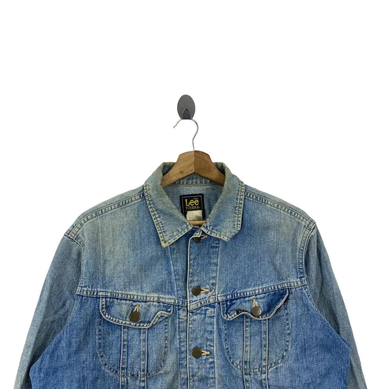 Lee Vintage 90’ LEE RIDERS SHAWNEE Mission Denim Jeans Jacket Size US L / EU 52-54 / 3 - 3 Thumbnail