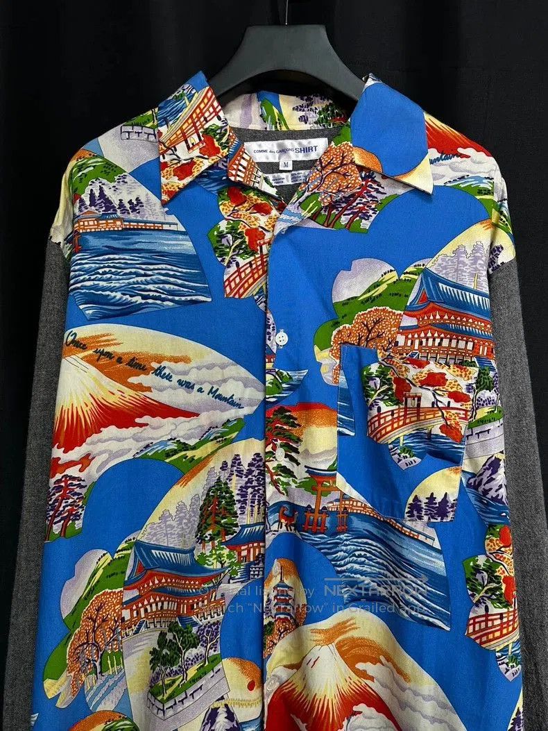 Comme des Garcons Comme des Garcons 99AW Fujiyama Shirt. Size US M / EU 48-50 / 2 - 3 Thumbnail