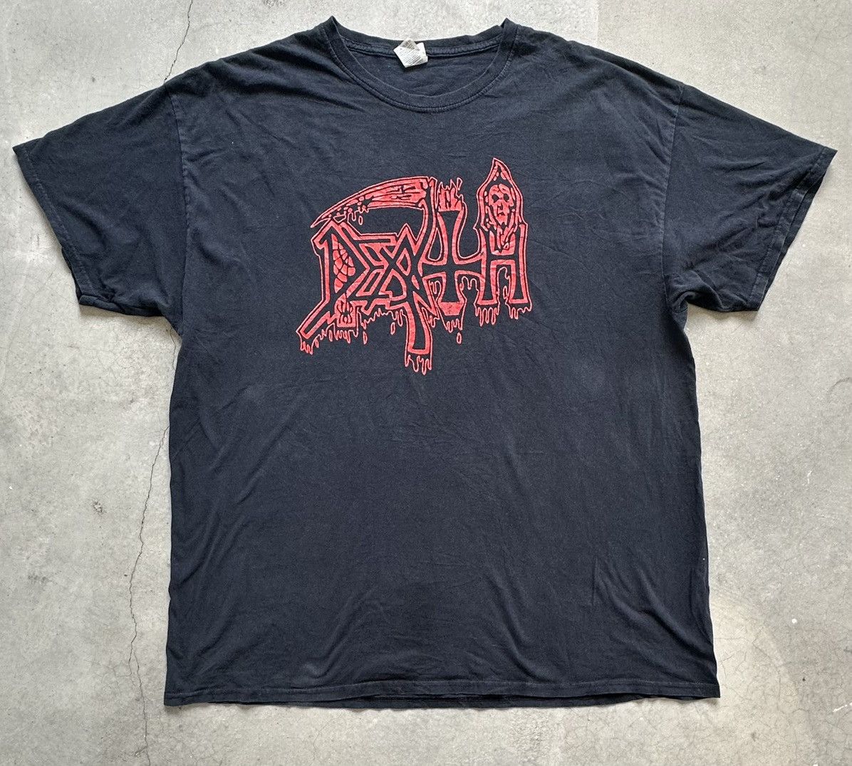Band Tees × Vintage VINTAGE DEATH BAND METAL TEE Size US XL / EU 56 / 4 - 1 Thumbnail