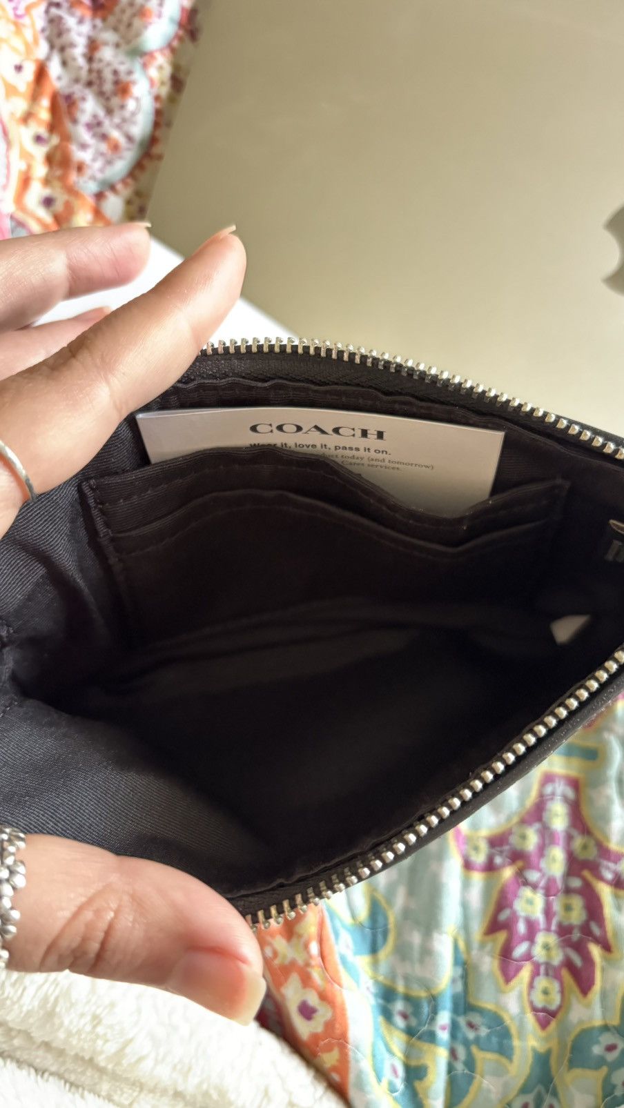 Coach brand new black coach wristlet Size ONE SIZE - 3 Thumbnail
