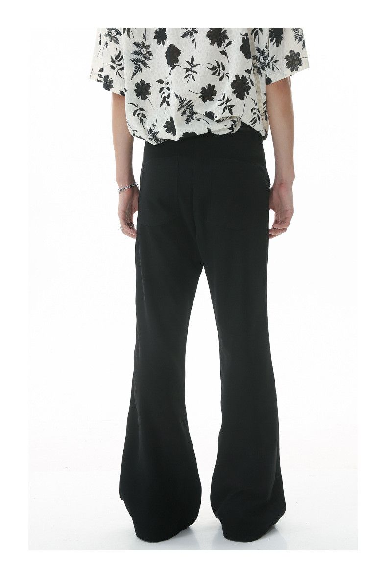 Japanese Brand Japanese retro high waist loose flared casual trousers Size US 32 / EU 48 - 4 Thumbnail