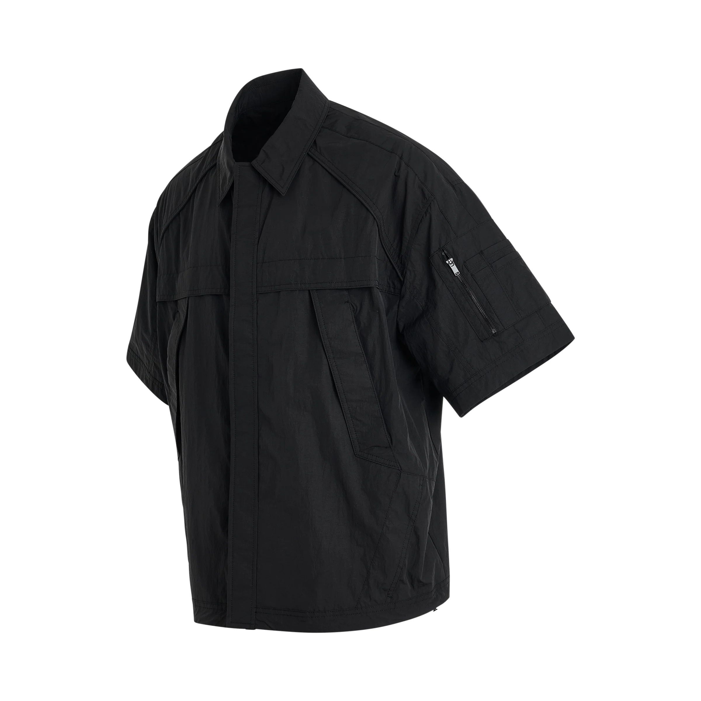 Juun.J o1mris0824 Zip Up Shirt in Black Size US L / EU 52-54 / 3 - 2 Thumbnail