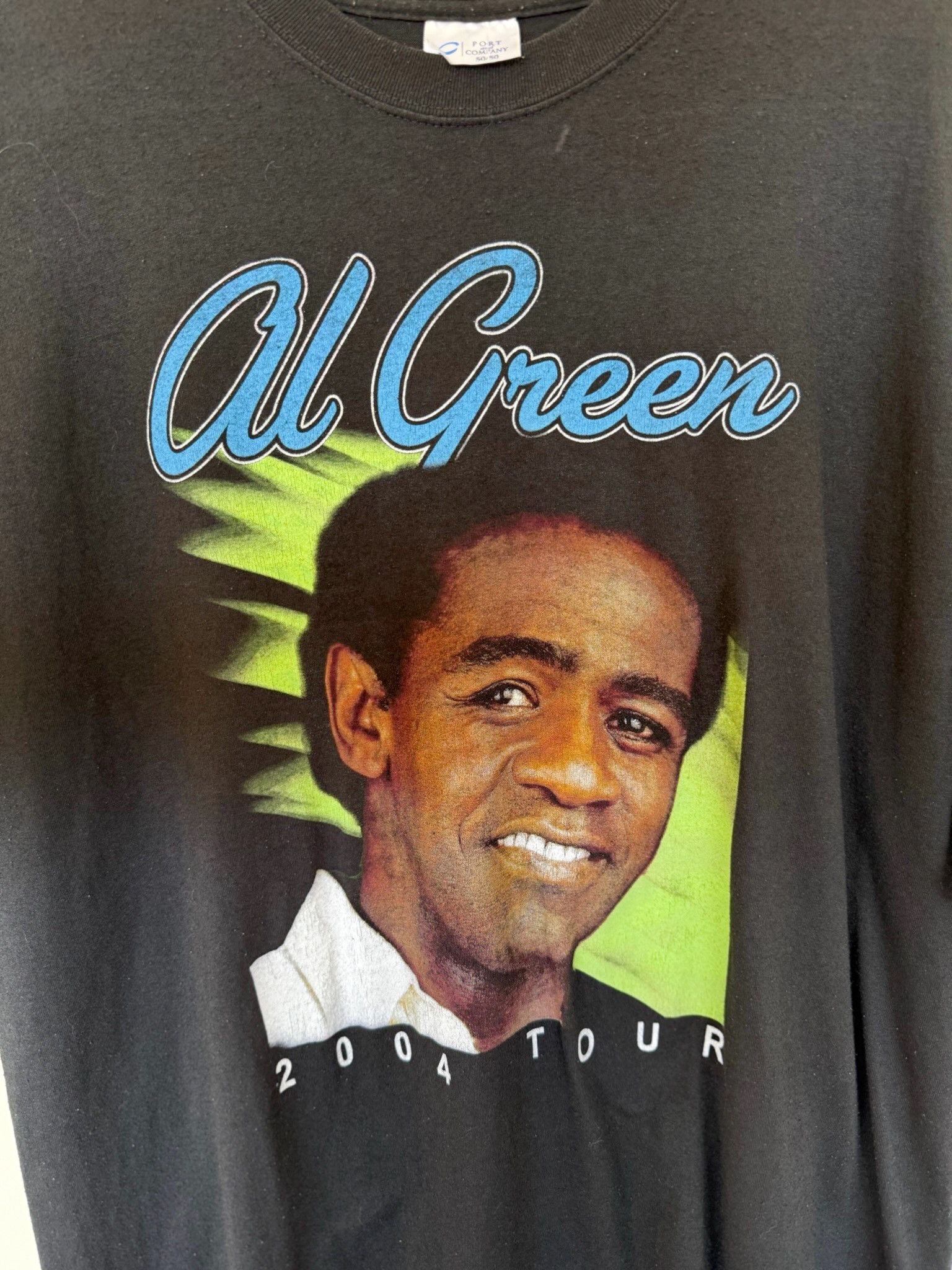 Vintage Vintage Al Green 2004 Tour Tee Size US XL / EU 56 / 4 - 4 Thumbnail