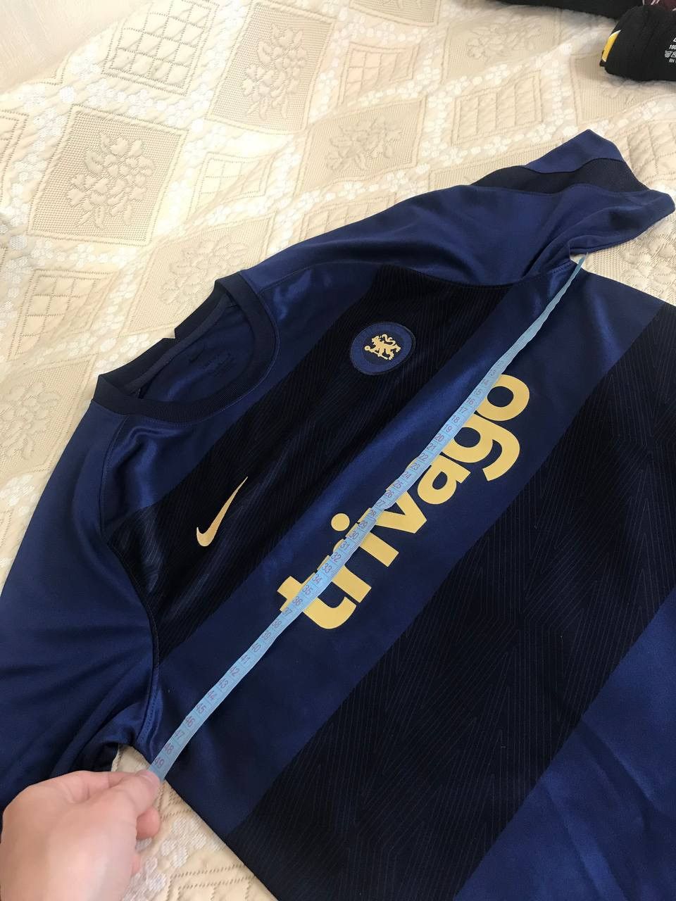 Chelsea Soccer × Nike × Vintage 🔥 Nike Chelsea FC Pre Match Soccer Football Club Jersey Size US M / EU 48-50 / 2 - 11 Thumbnail