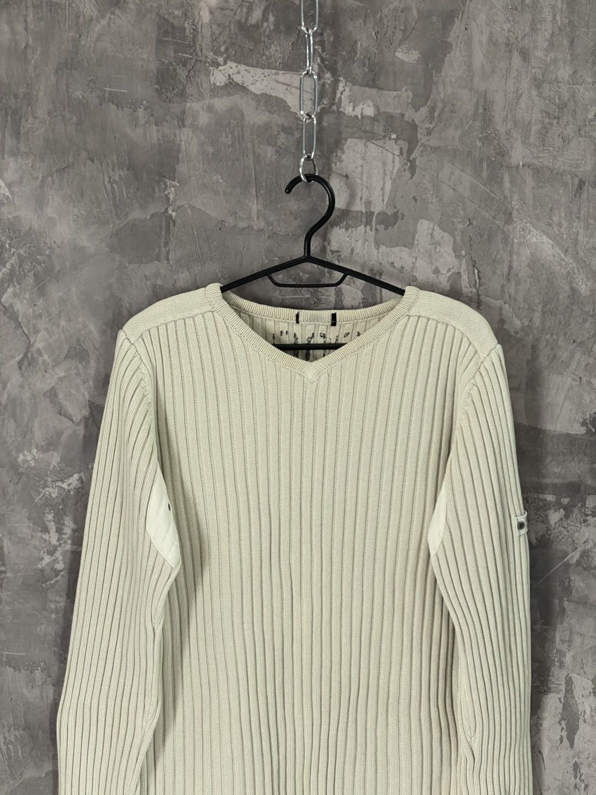 Japanese Brand × Vintage Vintage Wool Military Sweater Y2K Avant Garde Size US M / EU 48-50 / 2 - 2 Thumbnail