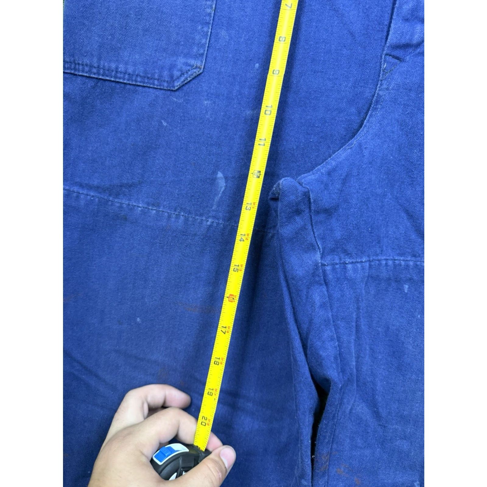 Doublet VINTAGE 1930s 40s Mens Wide-Leg Striped Canvas Pants 36x29 High Rise Retro Casual Punk 30s 40s Men Size US 36 / EU 52 - 6 Thumbnail