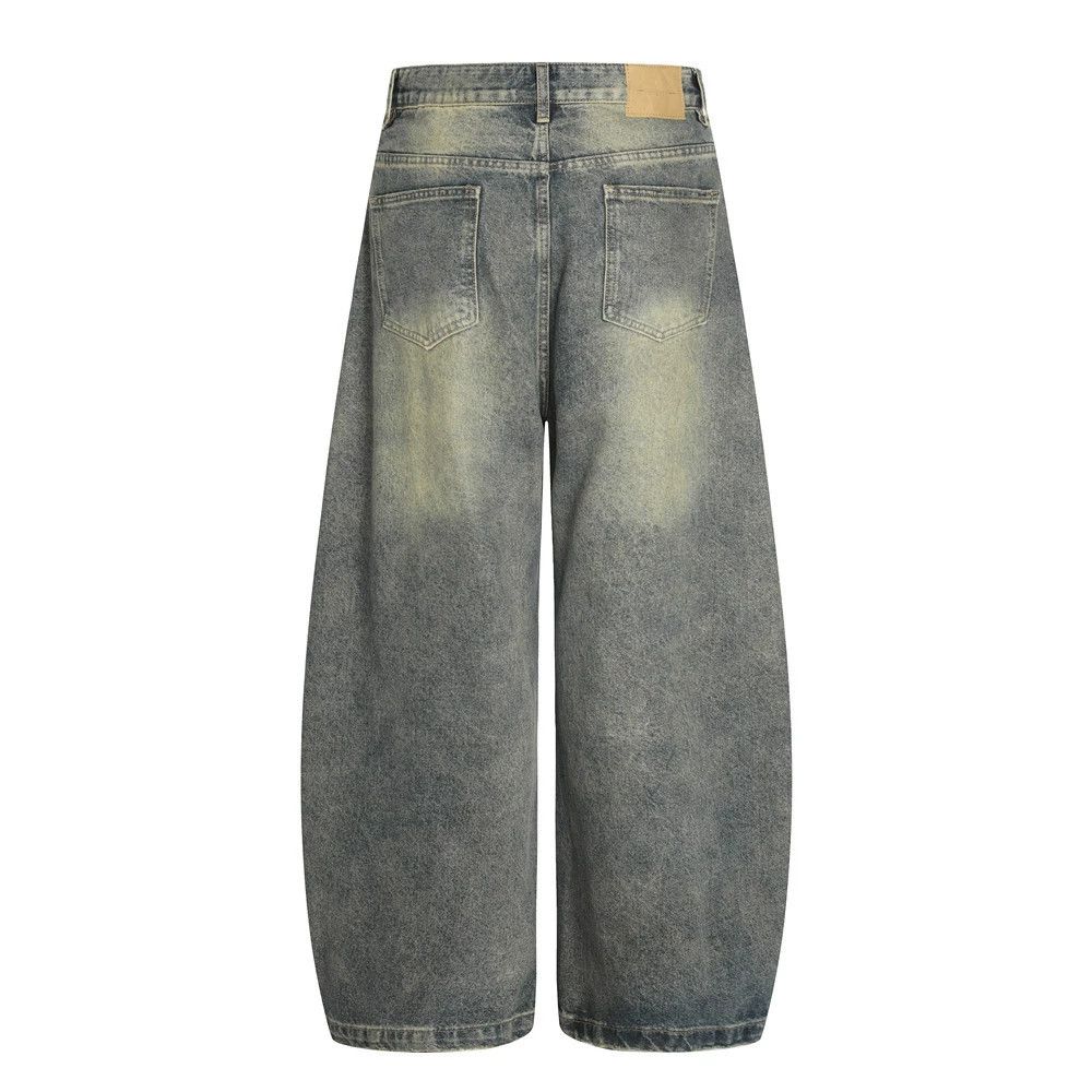 Vintage Vintage distressed punk washed scimitar jeans Size US 32 / EU 48 - 2 Thumbnail