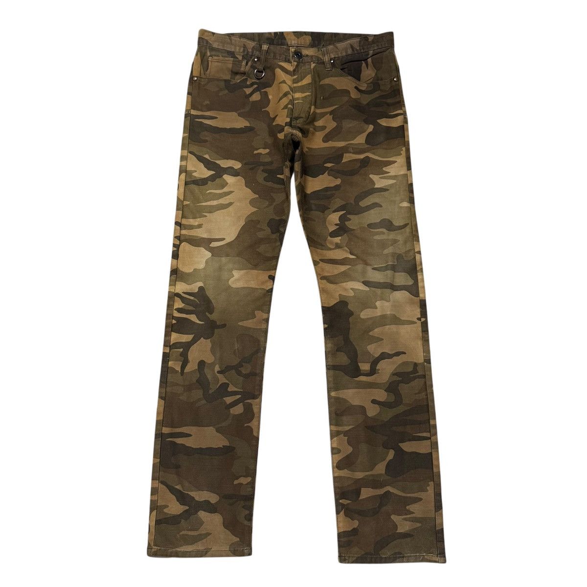 Tornado Mart Tornado Mart Military Camo Skinny Jeans Size US 30 / EU 46 - 2 Thumbnail