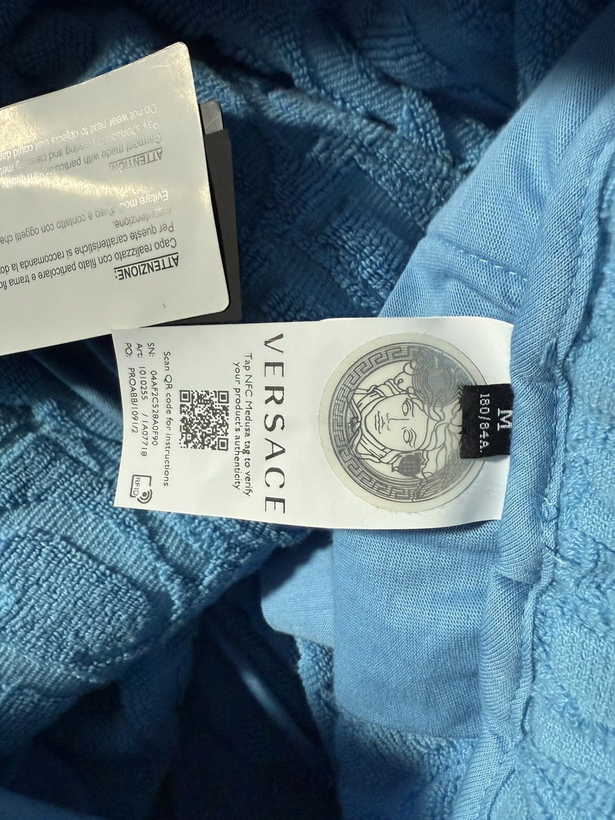 Versace TOWEL MONOGRAM SHORTS Size US 36 / EU 52 - 3 Thumbnail