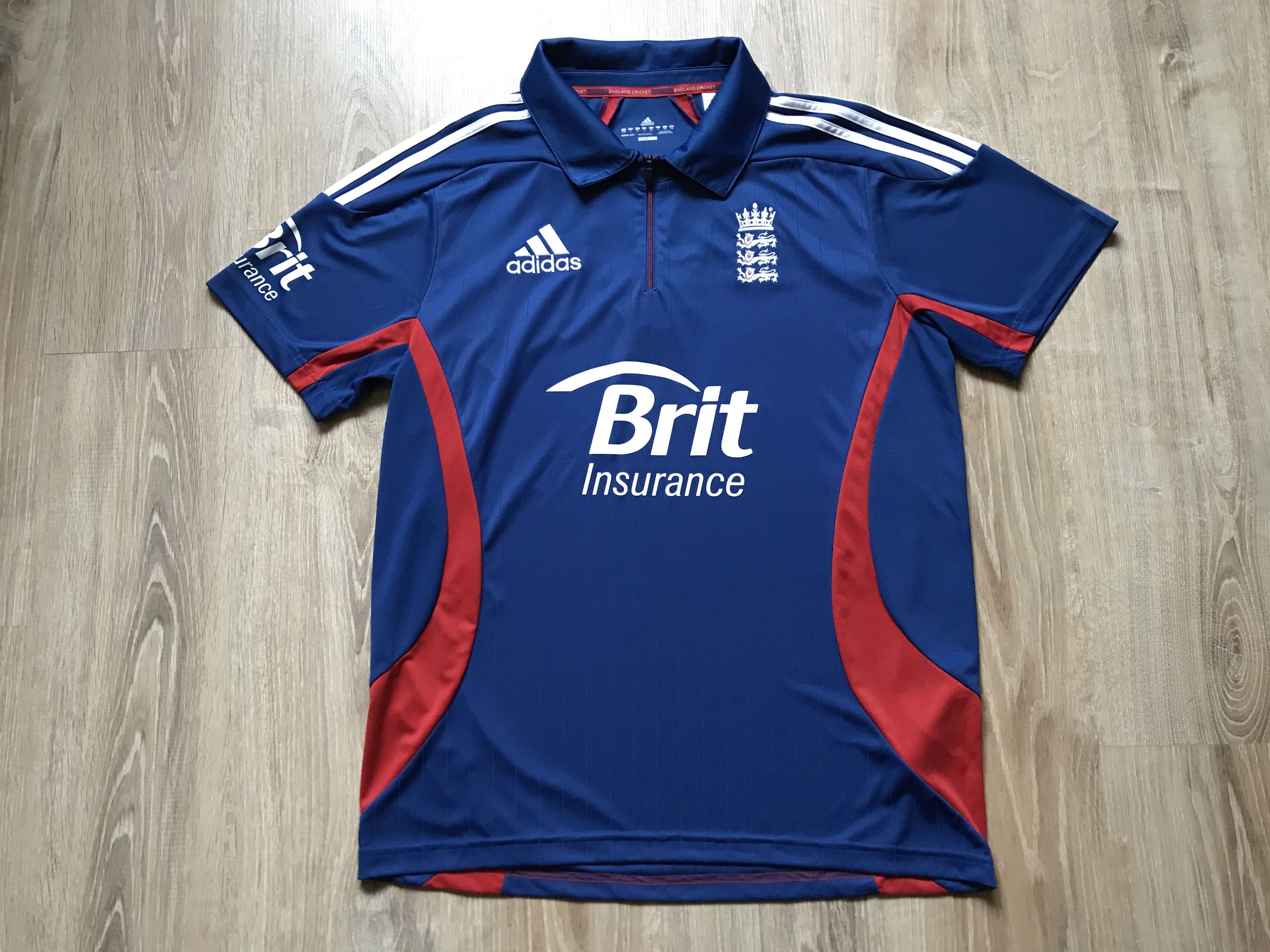 Adidas × Vintage Adidas England Cricket Nacional Team Jersey 2012 Size US L / EU 52-54 / 3 - 1 Thumbnail