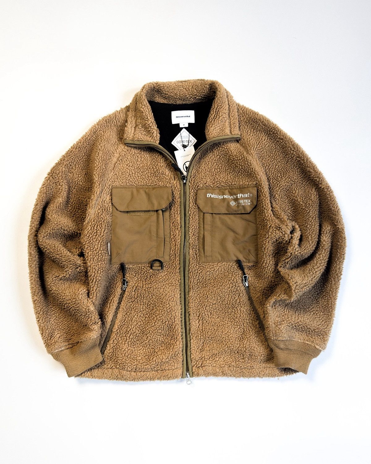thisisneverthat Thisnaverthat Gore-Tex INFINIUM™ Sherpa Fleece Jacket Size US M / EU 48-50 / 2 - 1 Thumbnail