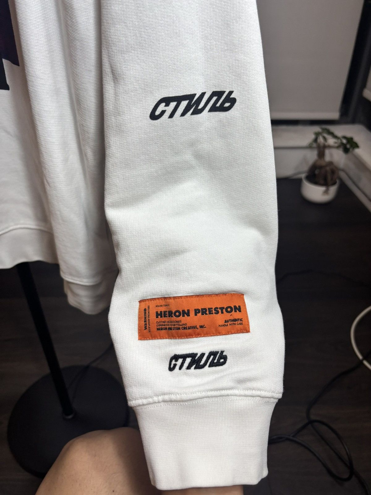 Heron Preston Herron Preston sweatshirt inverted design Size US M / EU 48-50 / 2 - 3 Thumbnail