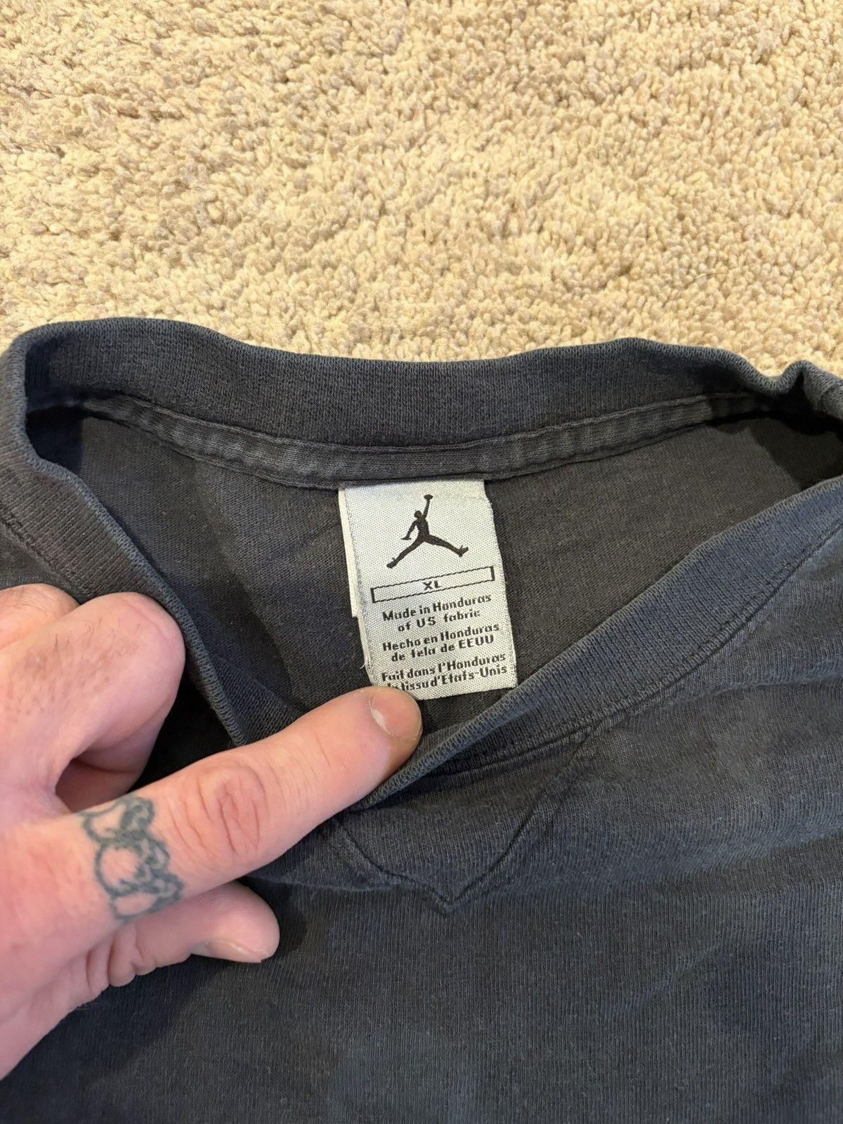 Jordan Brand Vintage Air Jordan Tee Size US XL / EU 56 / 4 - 3 Thumbnail