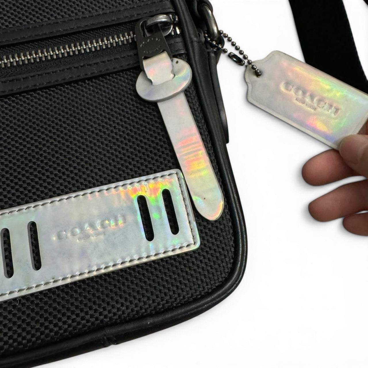 Other Coach Terrain Crossbody Bag Holographic Black Camo Size ONE SIZE - 4 Thumbnail