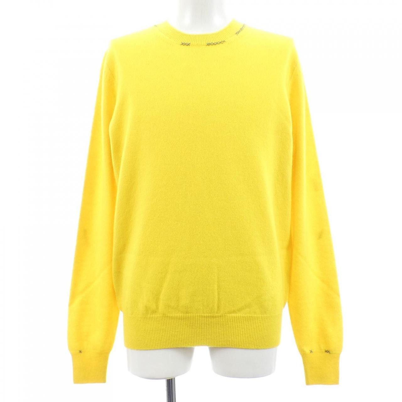 Hermes Hermes Hermes Cashmere Knit Textile Tops DUTY FREE for USA Size ONE SIZE - 1 Thumbnail