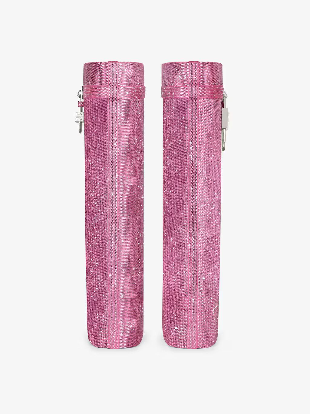 Givenchy o1srvl11e1224 Shark Lock Boots in Neon Pink Size US 8 / IT 38 - 5 Thumbnail