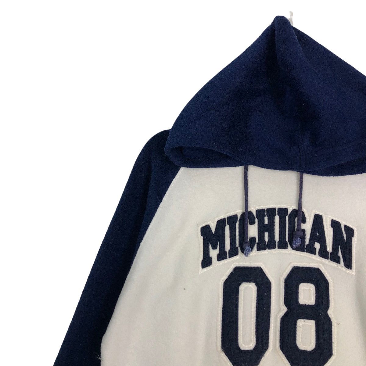 🔥Hoodie Michigan 08 Big Logo Spell Out Japan Made