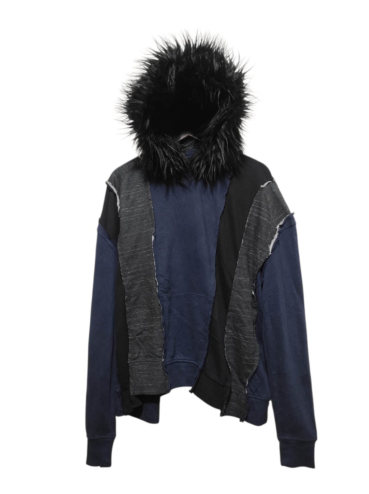 Gap GAP Patchwork Fur hoodie ifsix LGB style Size US L / EU 52-54 / 3 - 1 Thumbnail