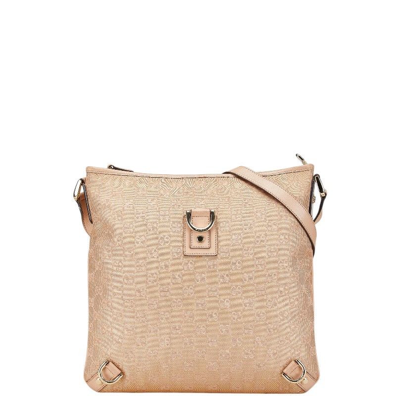 Gucci Gucci GG Canvas Shoulder Bag 131326 Canvas Crossbody Bag 131326 in Beige, Women's