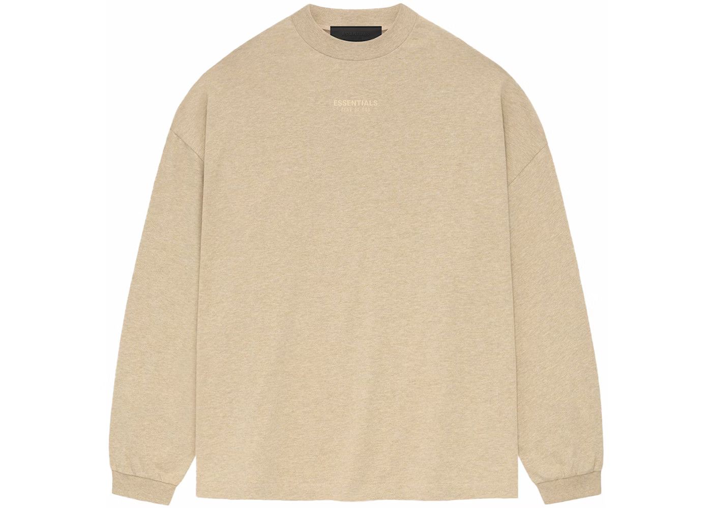 Essentials × Fear of God Fear of God Essentials LS Tee Gold Heather Size US M / EU 48-50 / 2 - 1 Thumbnail