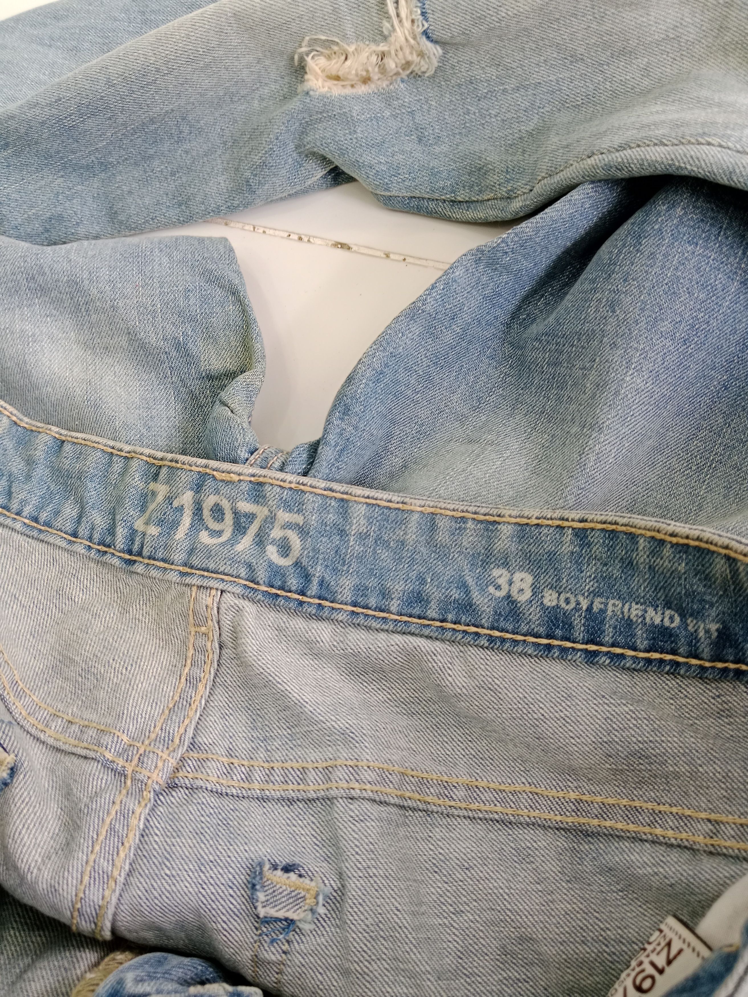 Zara ZARA Denim Collection Distressed Jeans Size US 34 / EU 50 - 11 Thumbnail