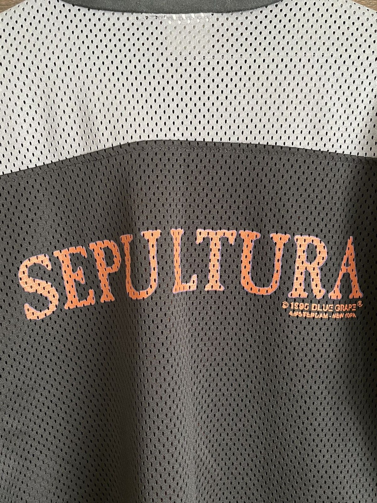 Vintage Rare vintage 1995 Sepultura boxy jersey trash metal band Size US XL / EU 56 / 4 - 8 Thumbnail