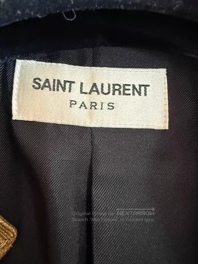 Saint Laurent Paris Saint Laurent Paris Court Style Collar Jacket i Size US S / EU 44-46 / 1 - 4 Thumbnail