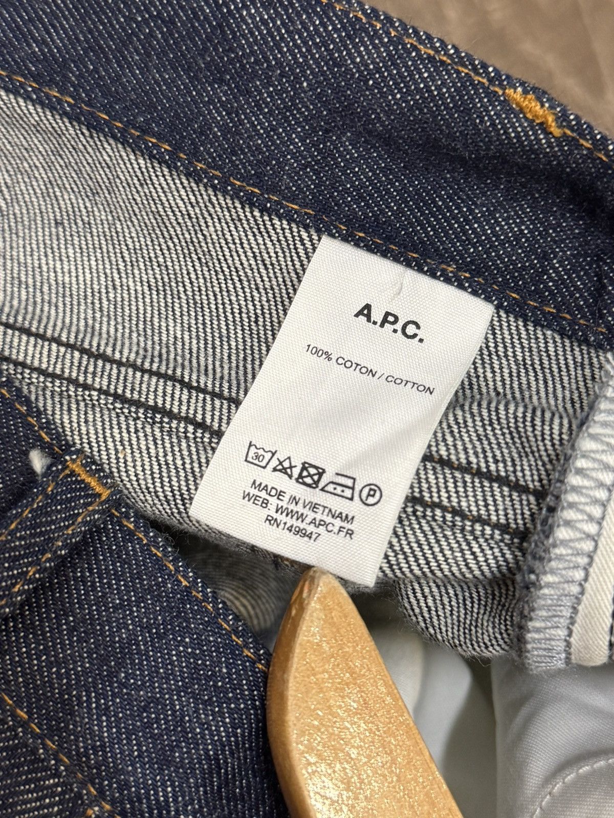 A.P.C. A.P.C denim Size US 32 / EU 48 - 16 Thumbnail