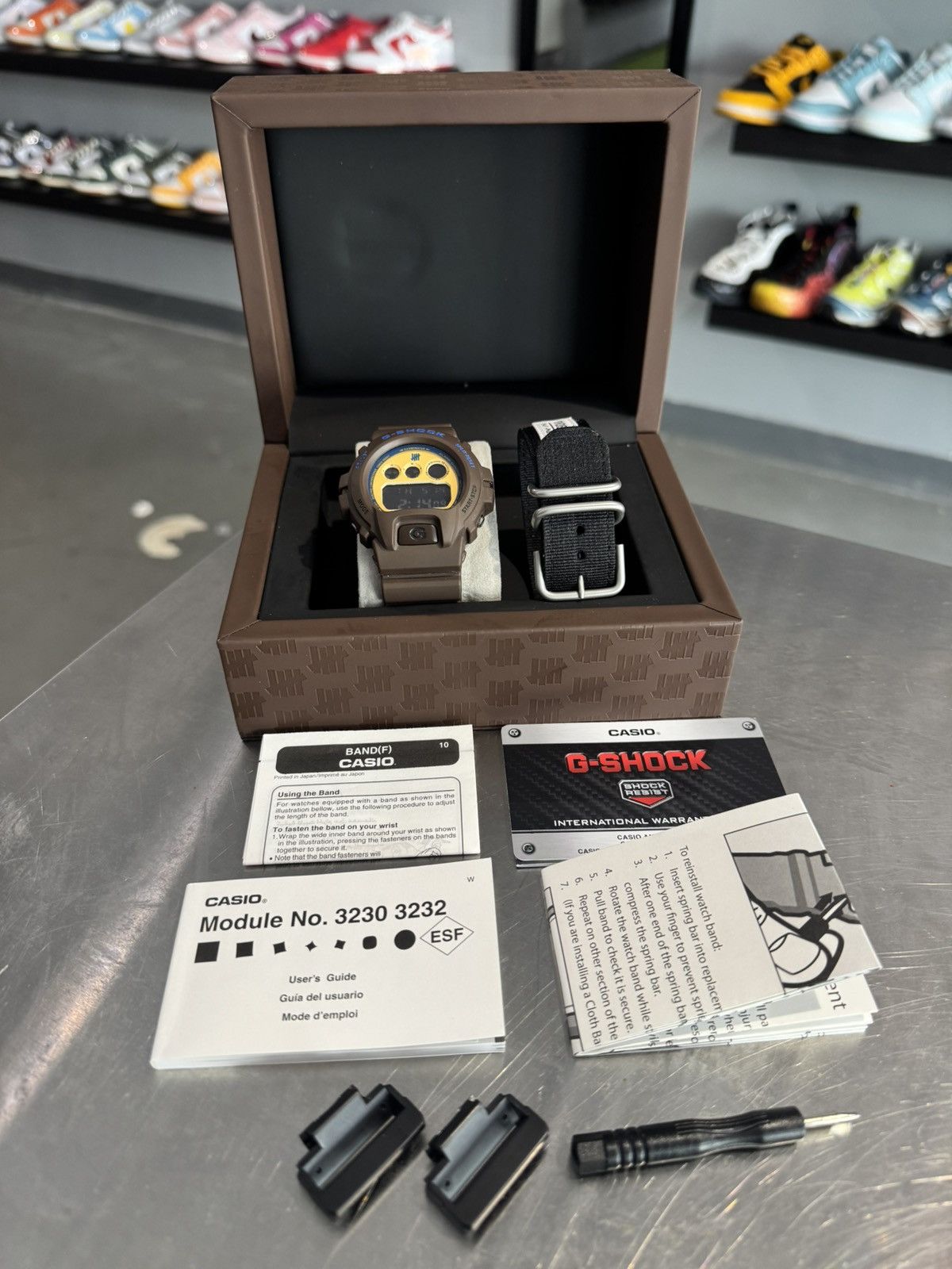 Undefeated Undefeated x G Shock Watch Size ONE SIZE - 2 Thumbnail