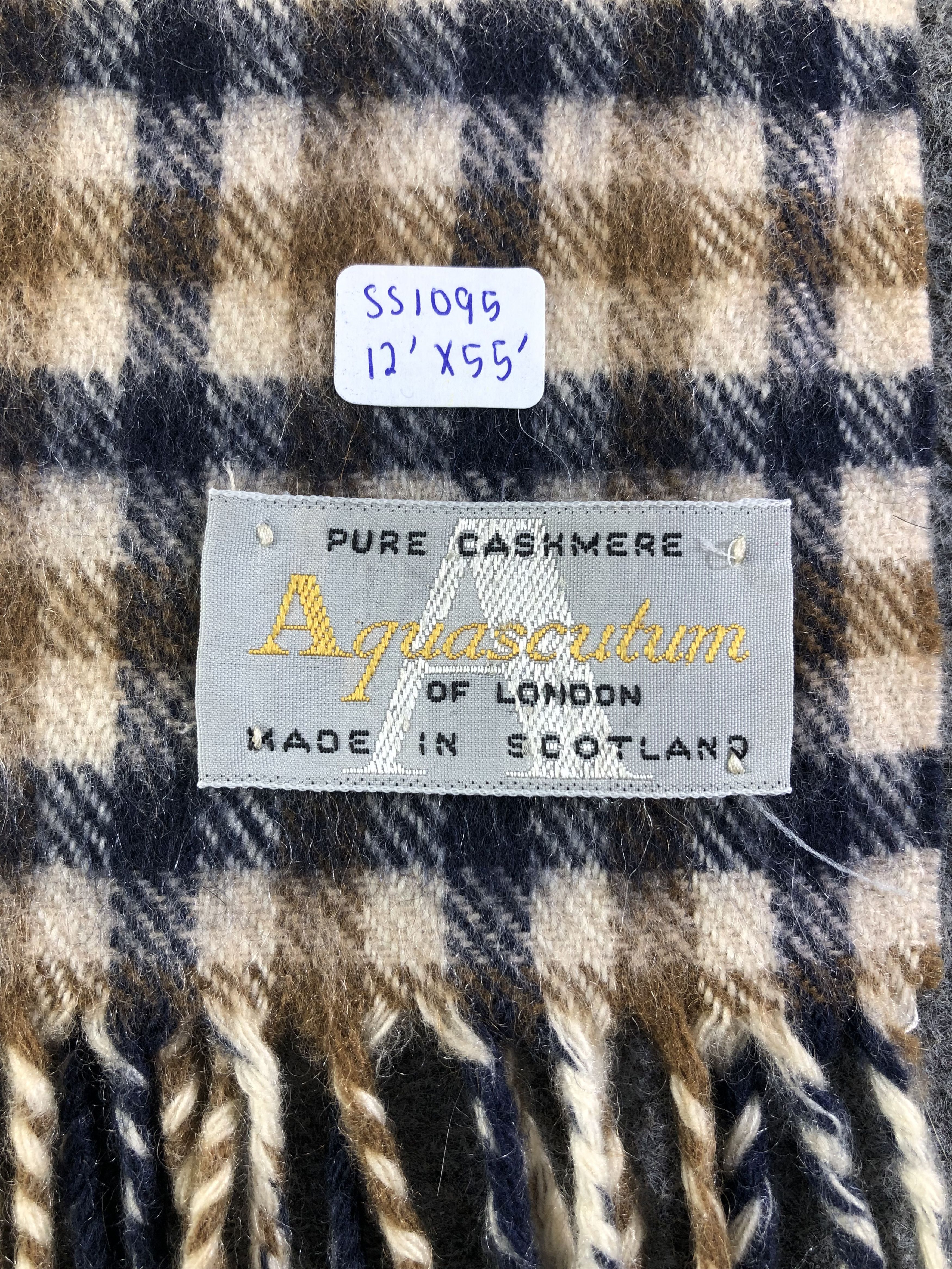 Aquascutum Aquasqutum Scarf / Muffler / Neckwear Size ONE SIZE - 4 Thumbnail