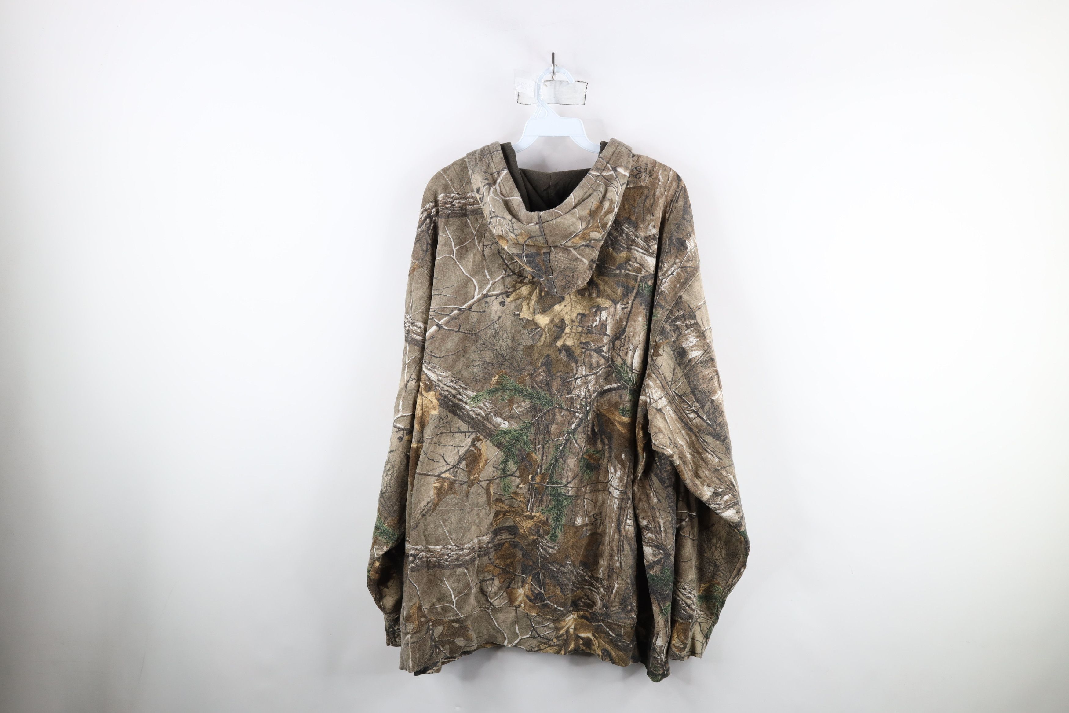 Vintage Vintage Y2K Streetwear Realtree Camouflage Hoodie Sweatshirt Size US XXL / EU 58 / 5 - 9 Thumbnail