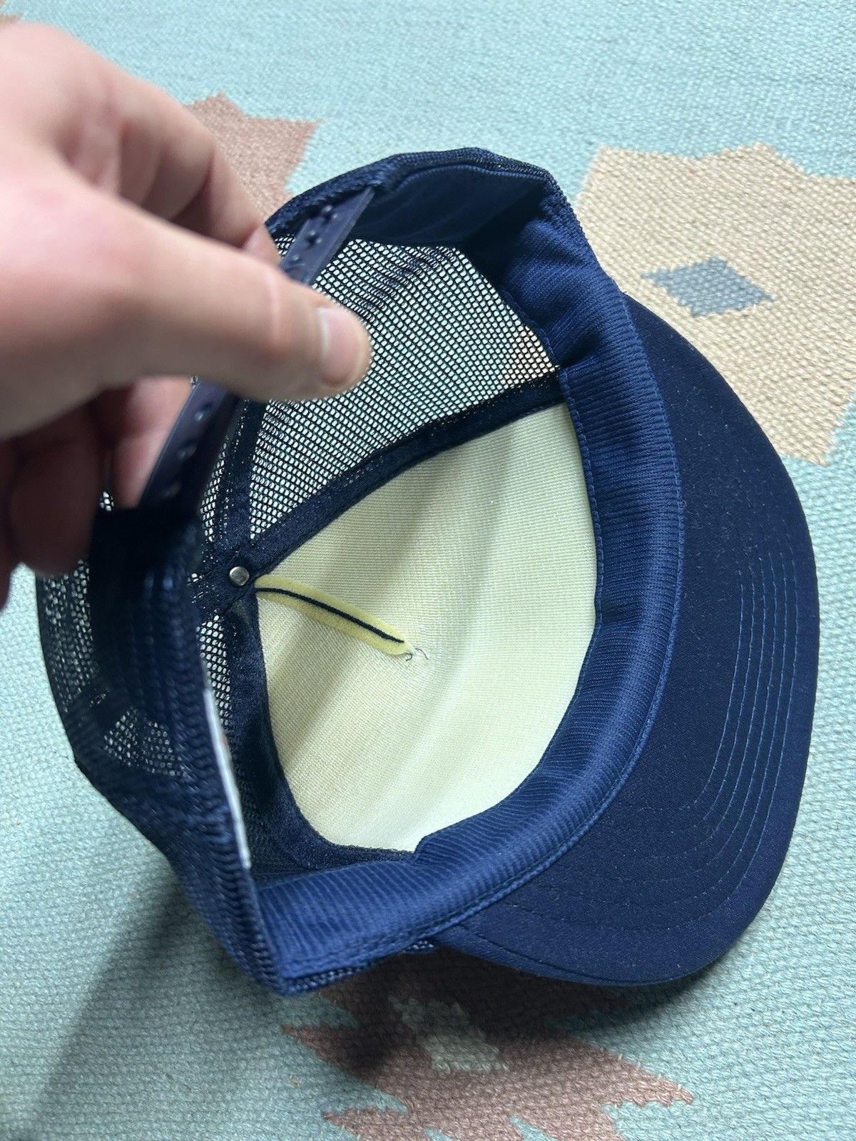 Vintage Vtg trucker hat valley petroleum Michigan spell out script Size ONE SIZE - 6 Thumbnail