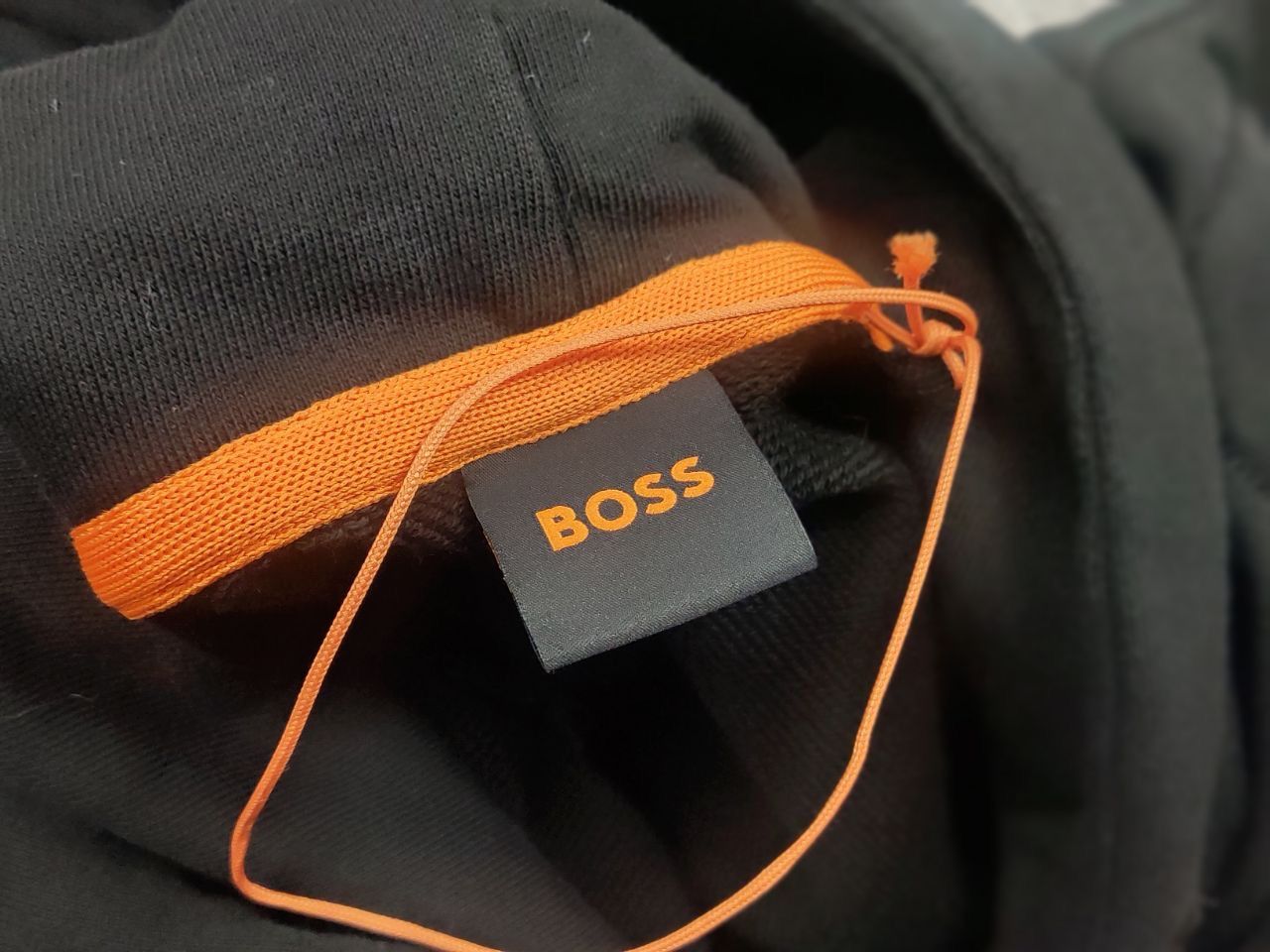 Hugo Boss Hugo Boss Orange Bluza WeFade Black Logo Hoodie Size US S / EU 44-46 / 1 - 11 Thumbnail