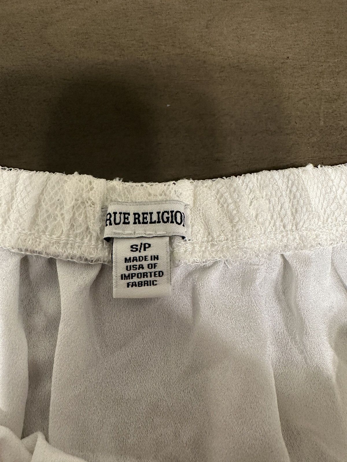 True Religion True Religion Off The Shoulder Top Blouse Lace Women’s-Small Size S / US 4 / IT 40 - 6 Thumbnail