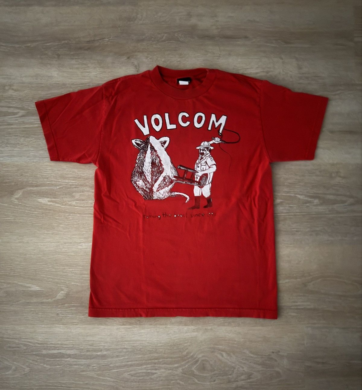 Volcom Vintage Volcom Taming The Beast T-Shirt Size US M / EU 48-50 / 2 - 1 Thumbnail