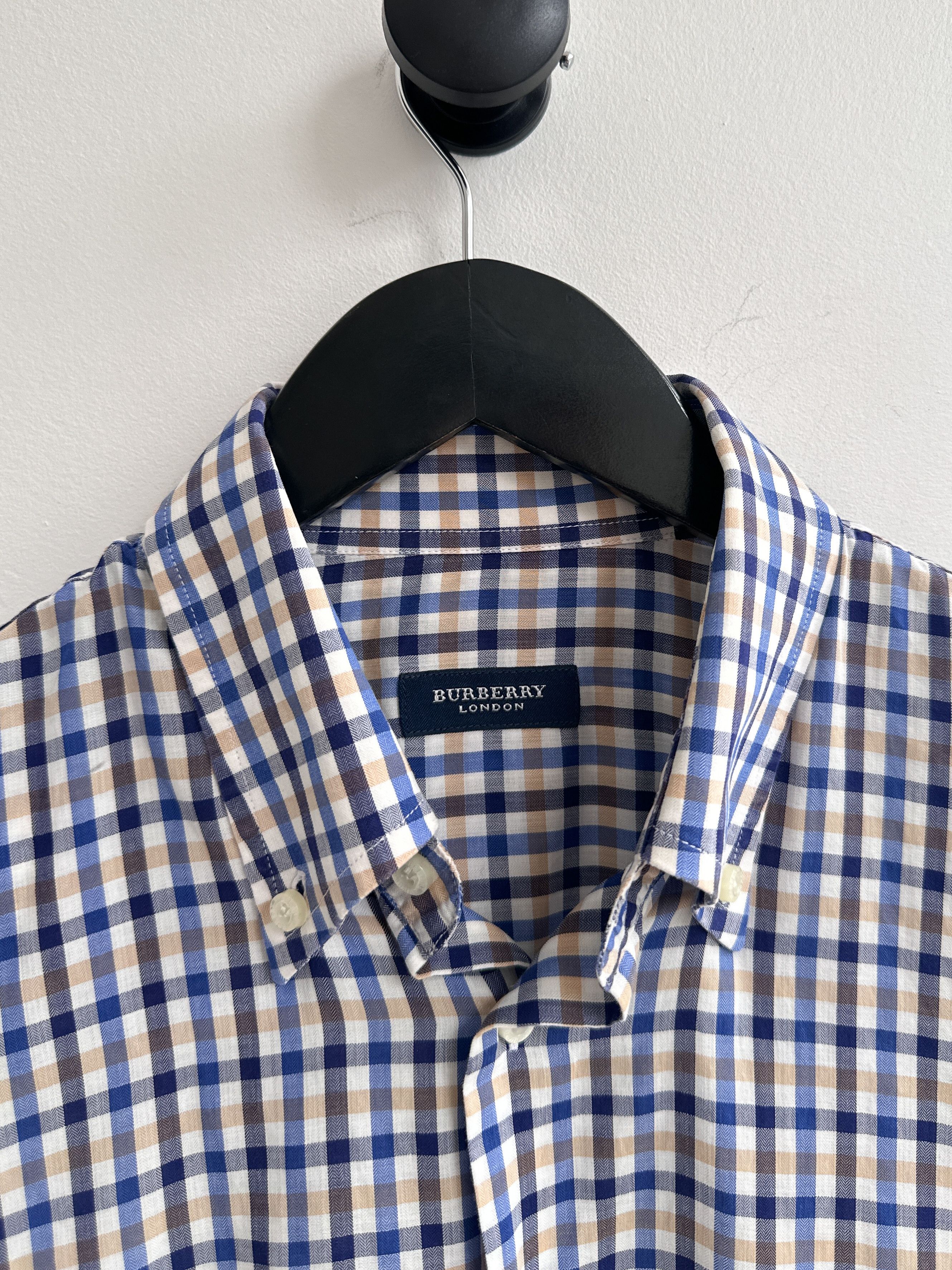Burberry Burberry Check Button Up Shirt Size US M / EU 48-50 / 2 - 6 Thumbnail