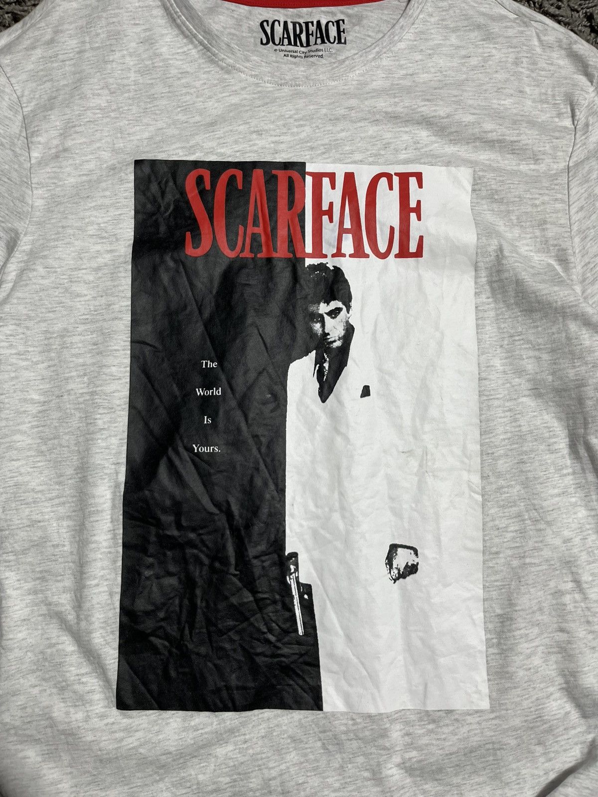 Band Tees SCARFACE MOVIE FILM PROMO-MERCH COTTON Y2K T-SHIRT Size US XL / EU 56 / 4 - 2 Thumbnail