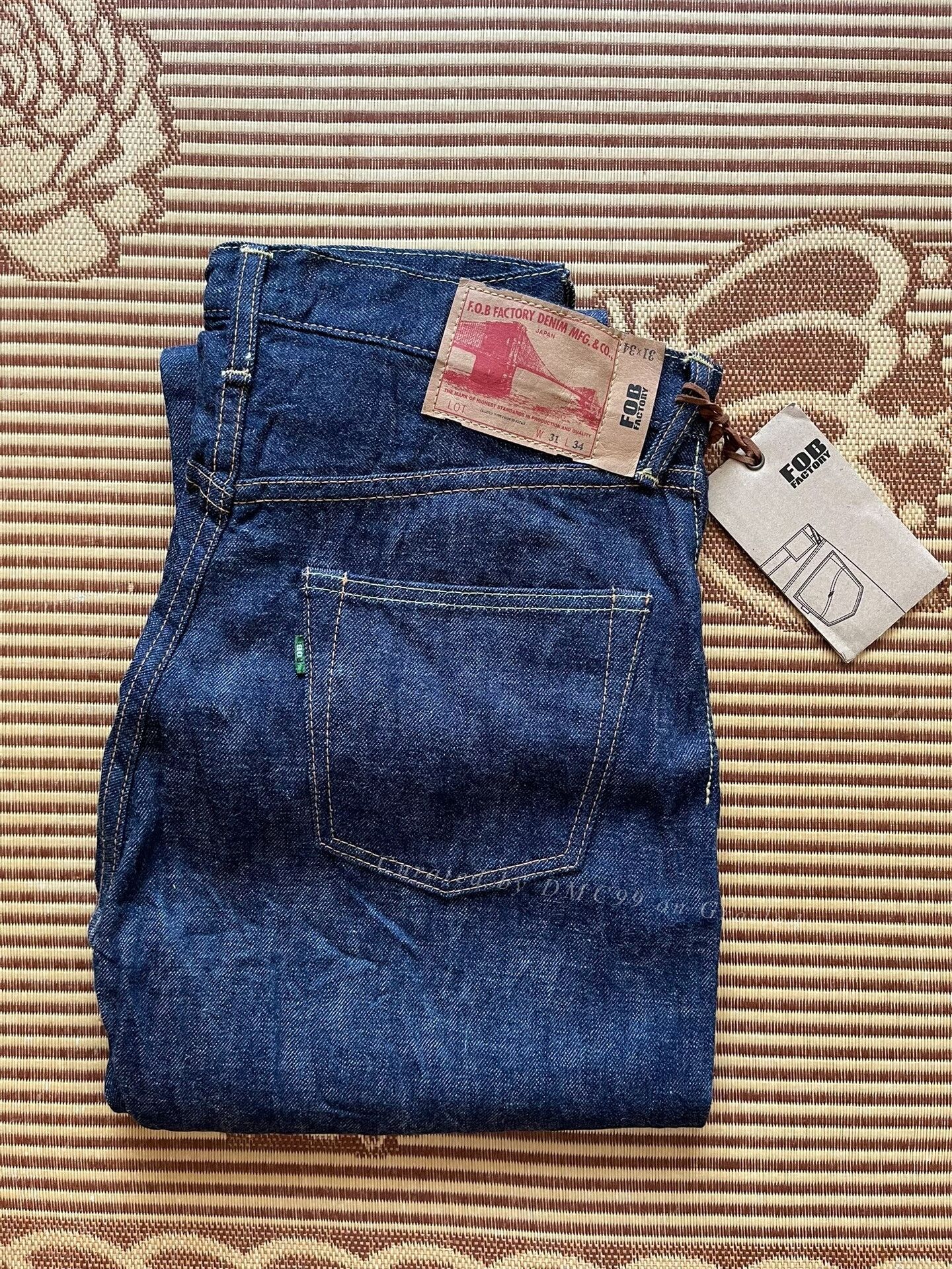 Other FOB Factory F1118 W31 Denim Pants Size US 31 - 1 Thumbnail