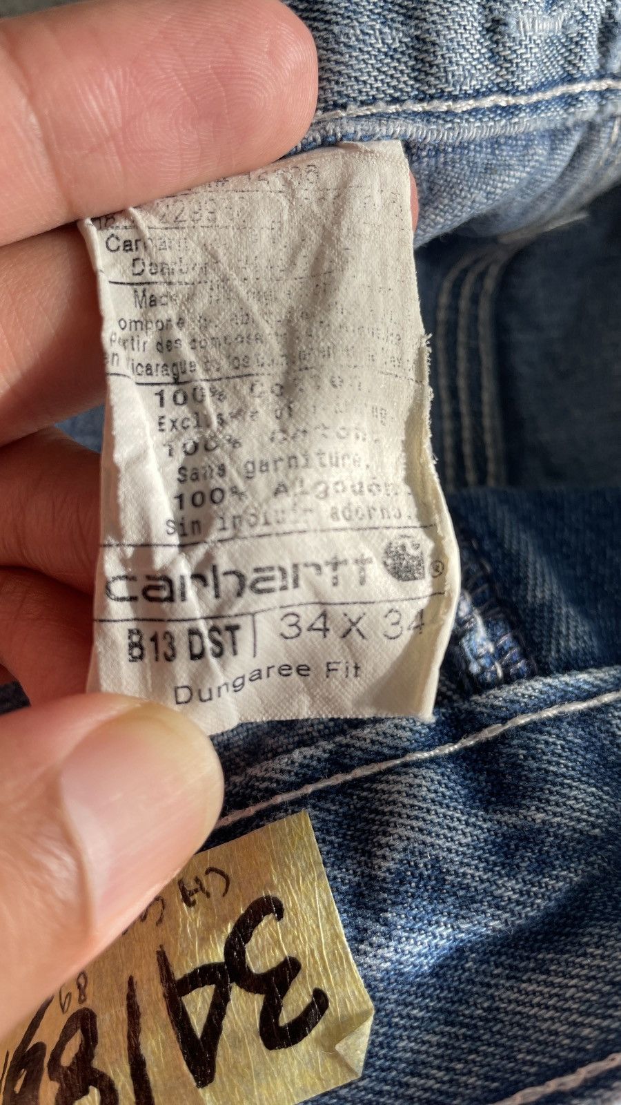Carhartt Carhartt B13 Carpenter DST Size US 34 / EU 50 - 6 Thumbnail