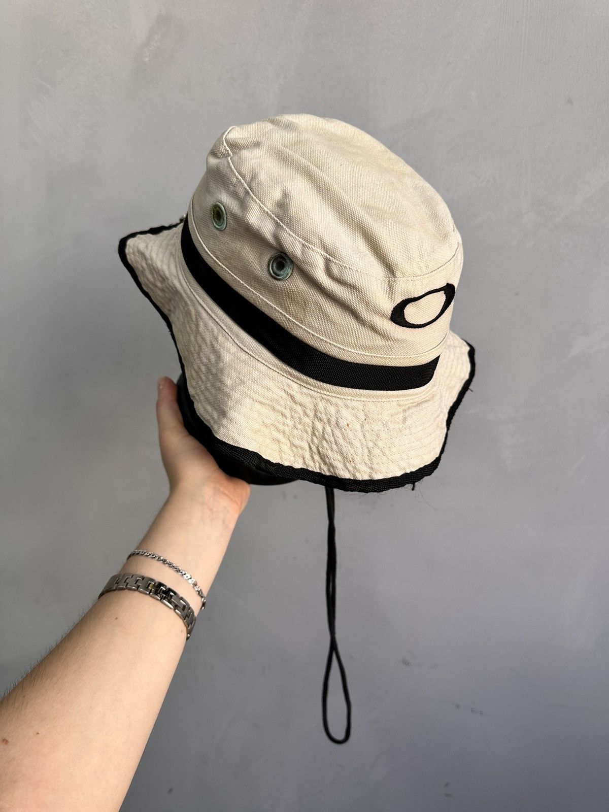 Oakley Vintage Panama Oakley Hat Beanie Cap Y2K Gorecope Outdoor Size ONE SIZE - 6 Thumbnail