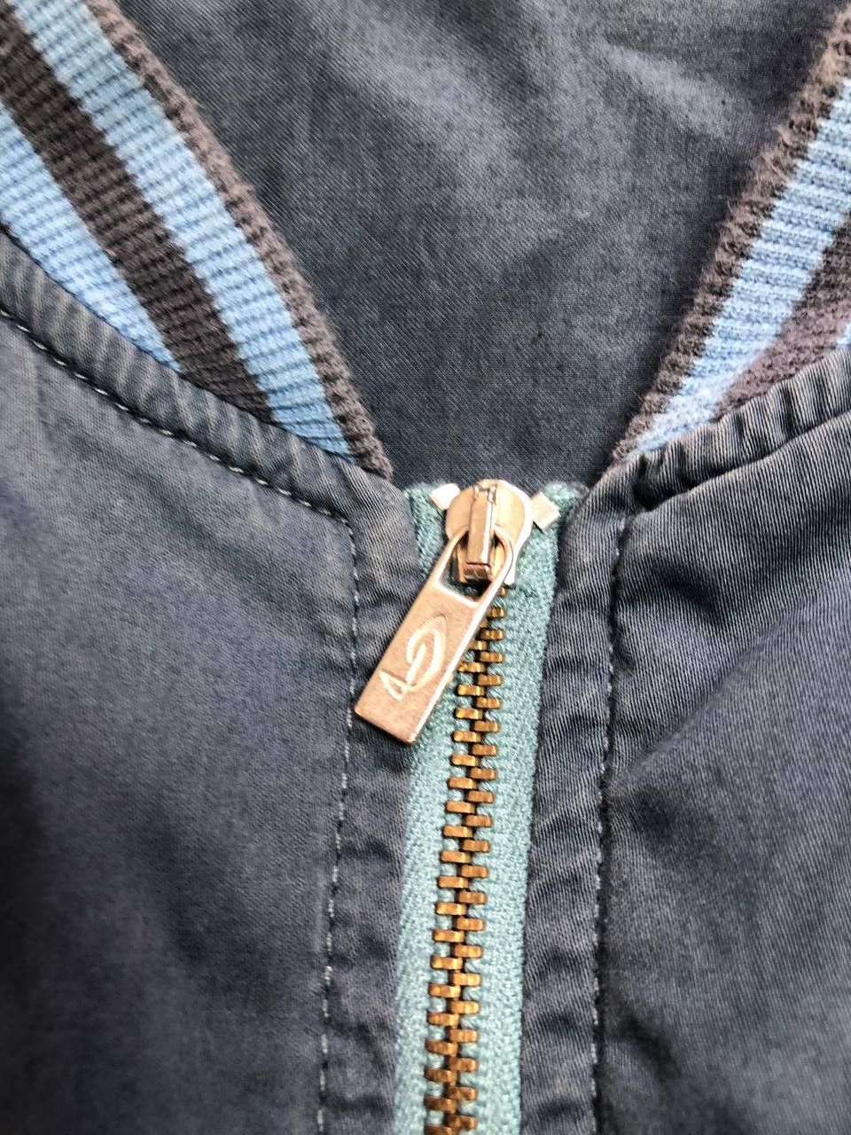 Diesel × Vintage DIESEL VINTAGE FADED ZIP BOMBER JACKET AVANT GARDE Y2K Size US L / EU 52-54 / 3 - 12 Thumbnail
