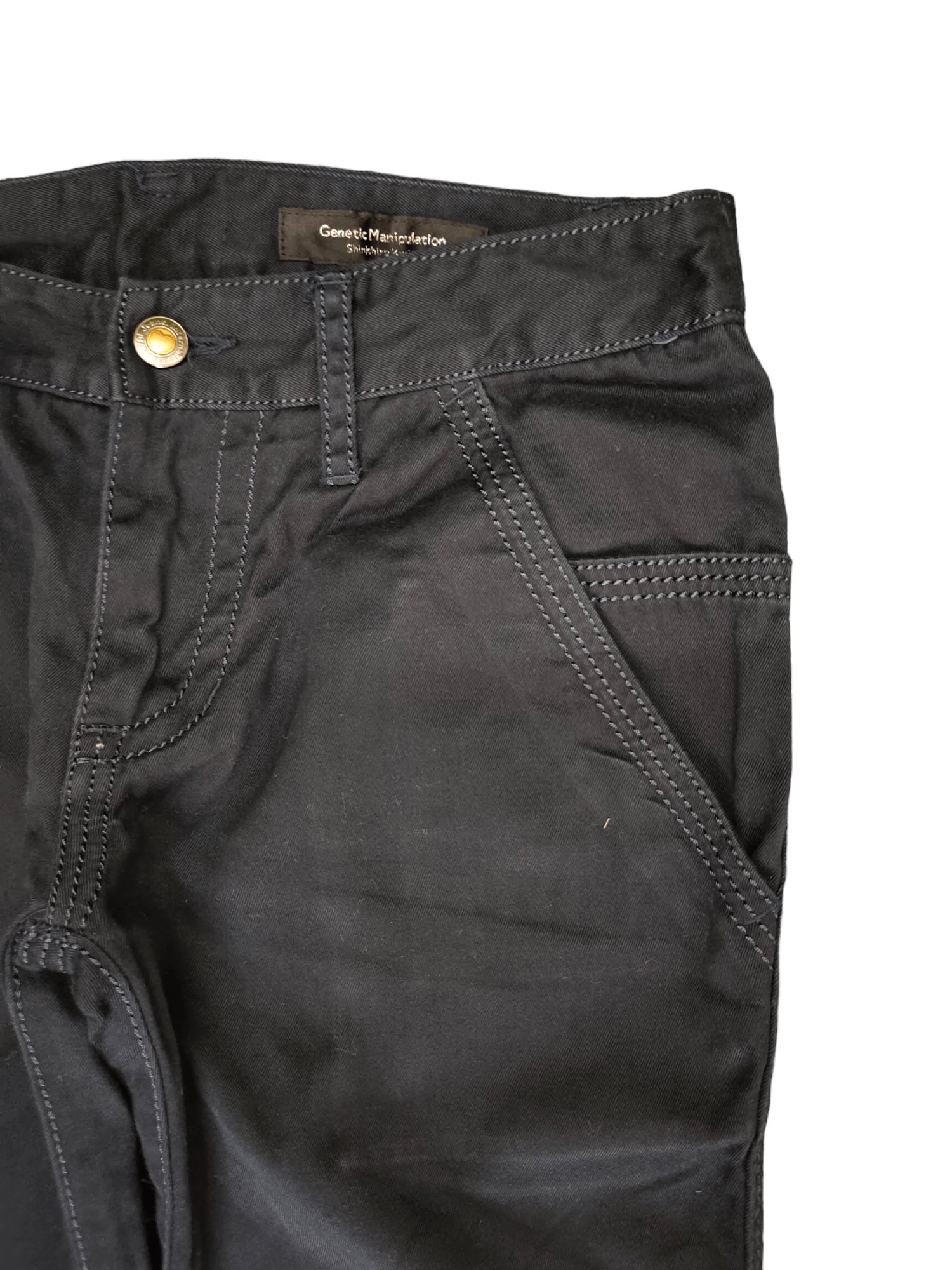 Genetic Manipulation Shinichiro Kuriya Genetic Manipulation Indigo Buckle Back Pants Undercover Sty Size US 30 / EU 46 - 3 Thumbnail